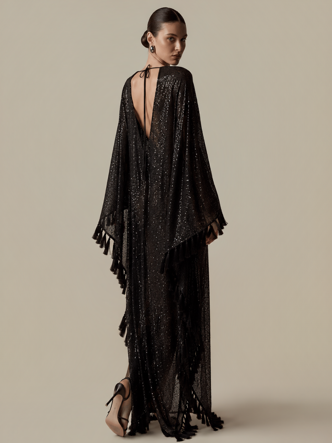 zabri Shinny Dress
