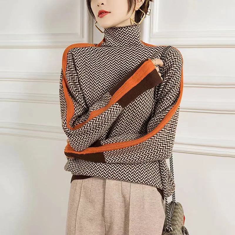 jessika-Jersey de cuello alto Jess