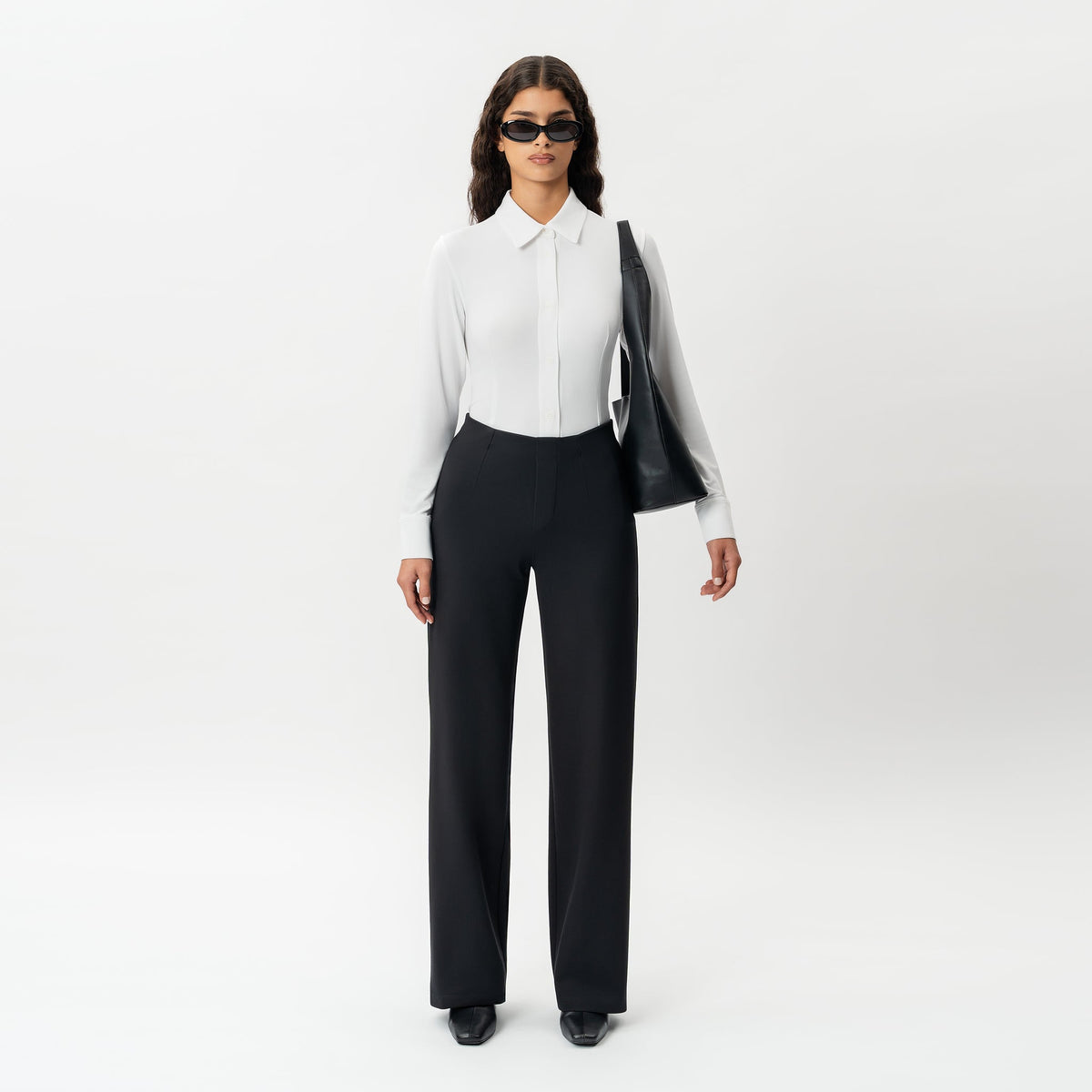 Pantalón de punto Ponte de corte relajado