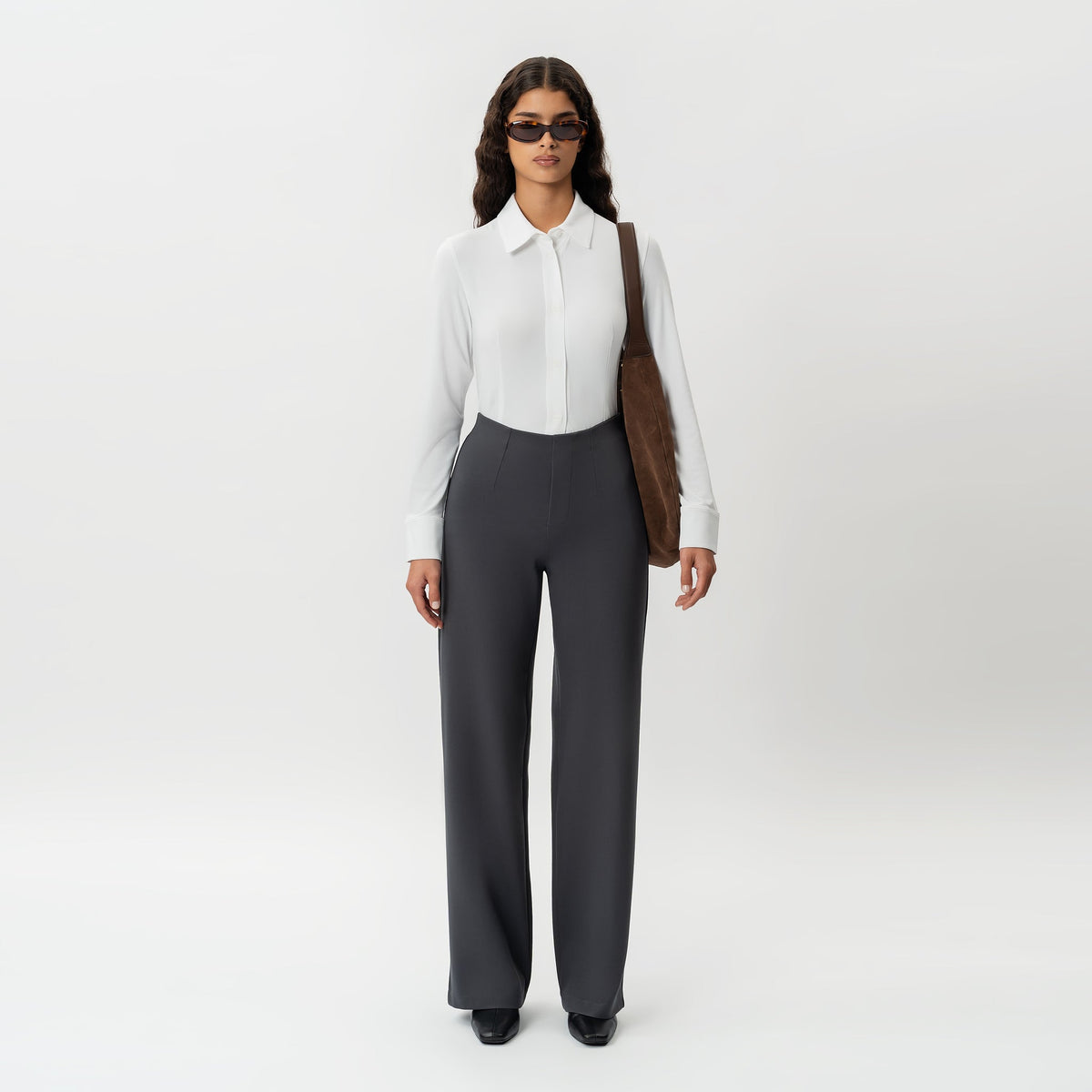 Pantalón de punto Ponte de corte relajado