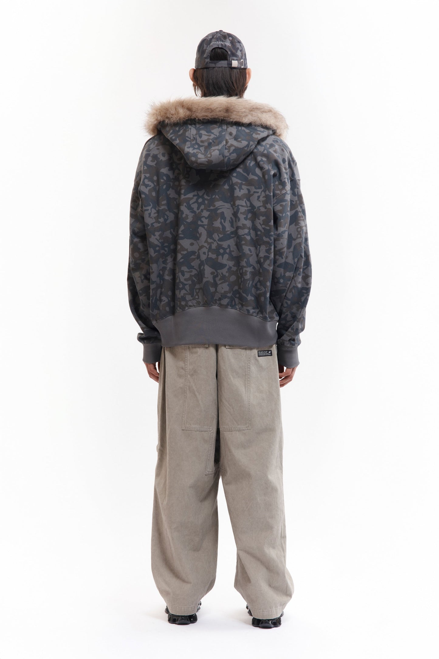 Sudadera ABC con Capucha, Pelo Sintético y Cremallera