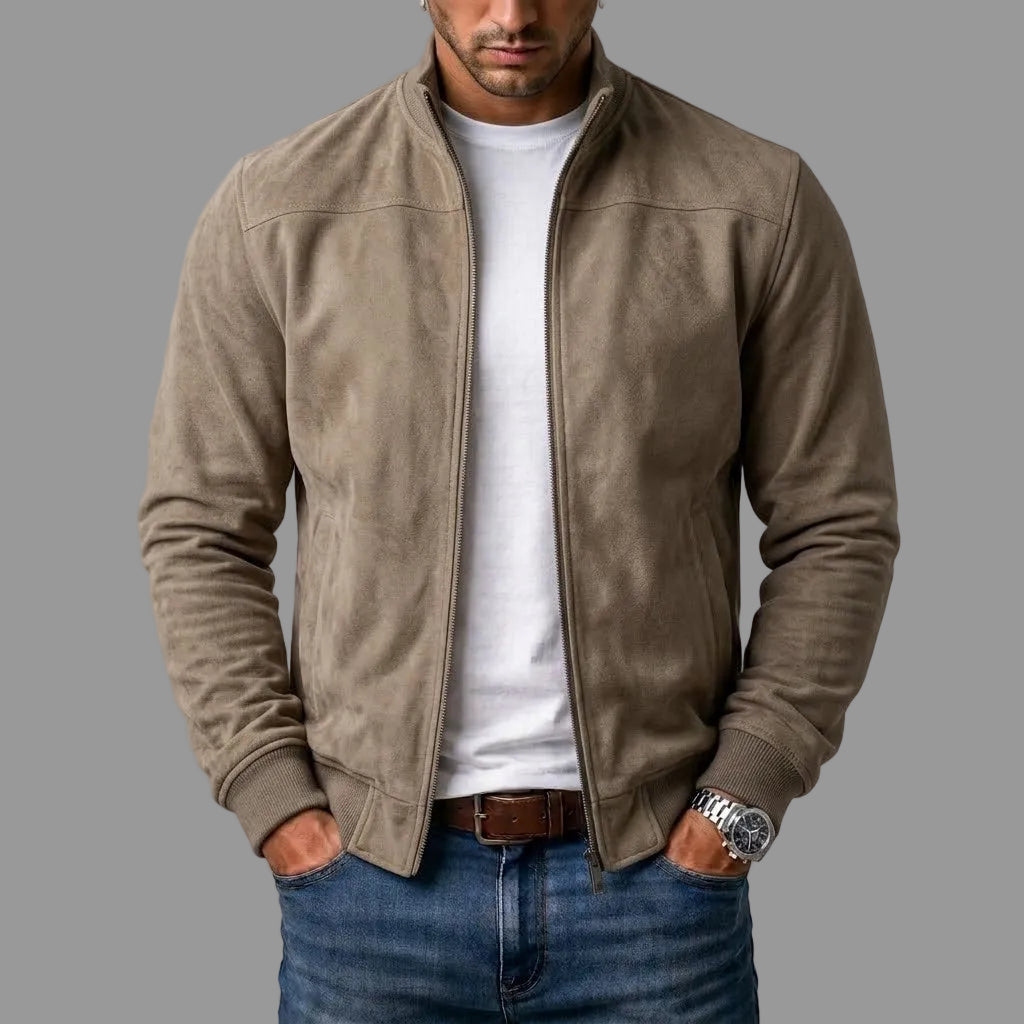 Leandro | Chaqueta de ante
