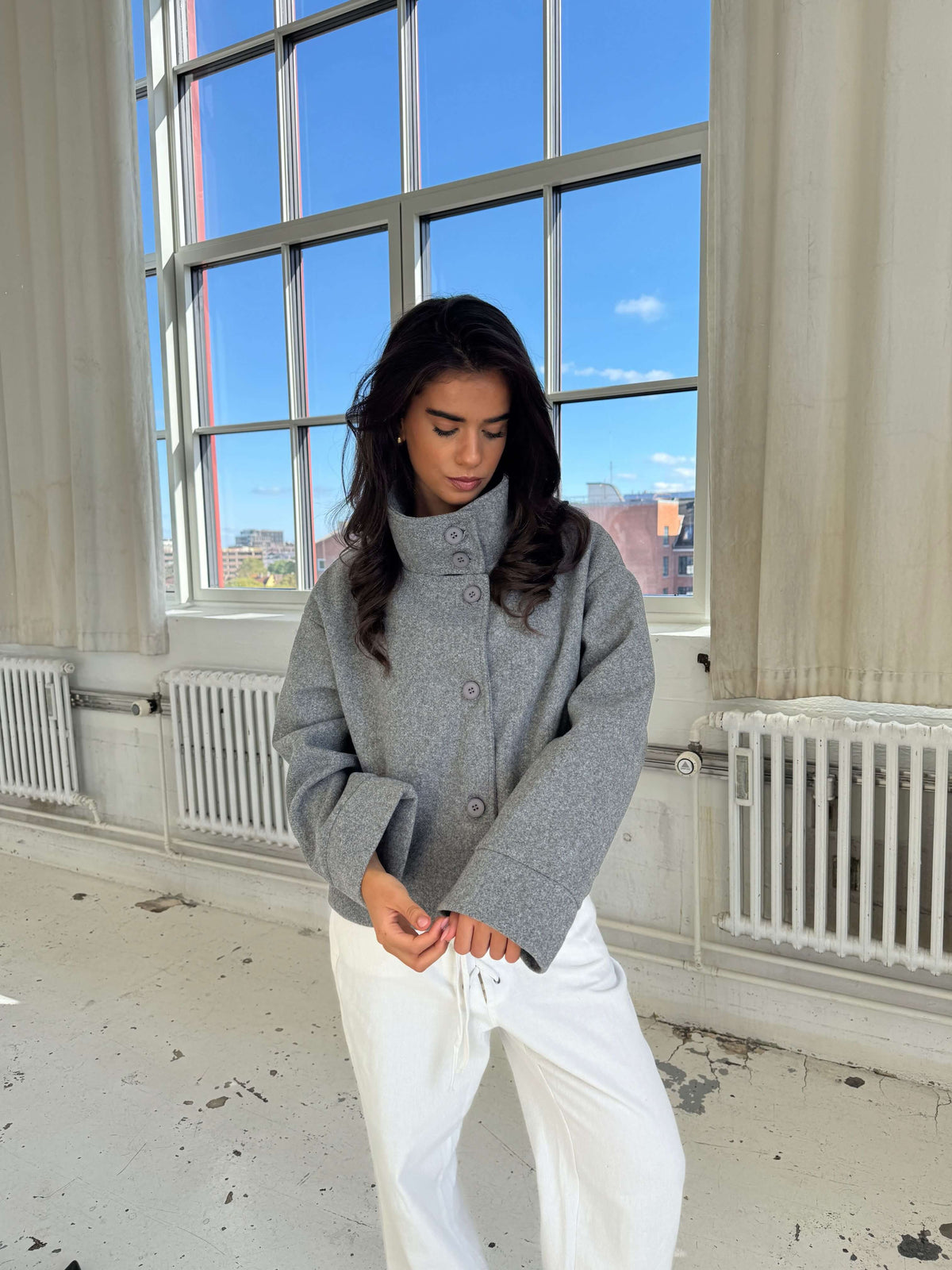 Chaqueta sofi - Gris