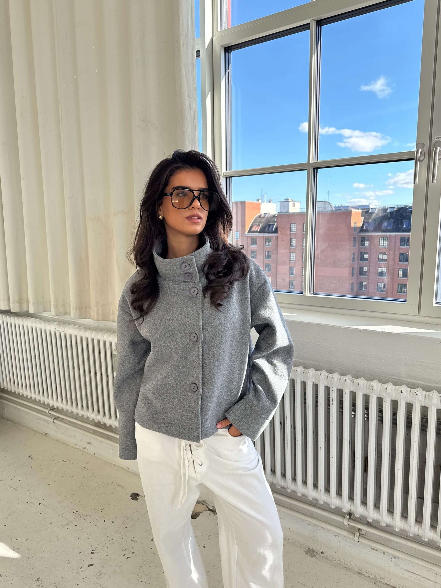 Chaqueta sofi - Gris