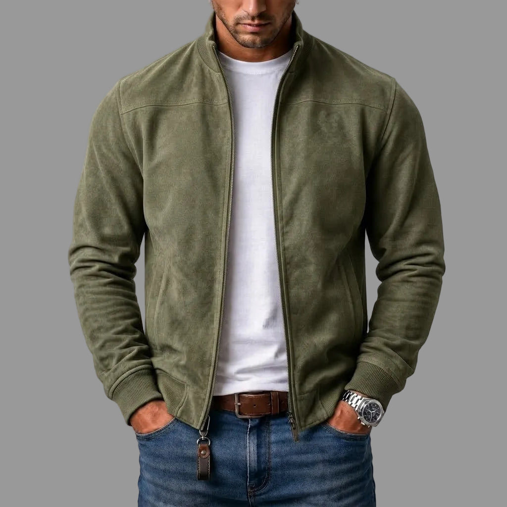 Leandro | Chaqueta de ante