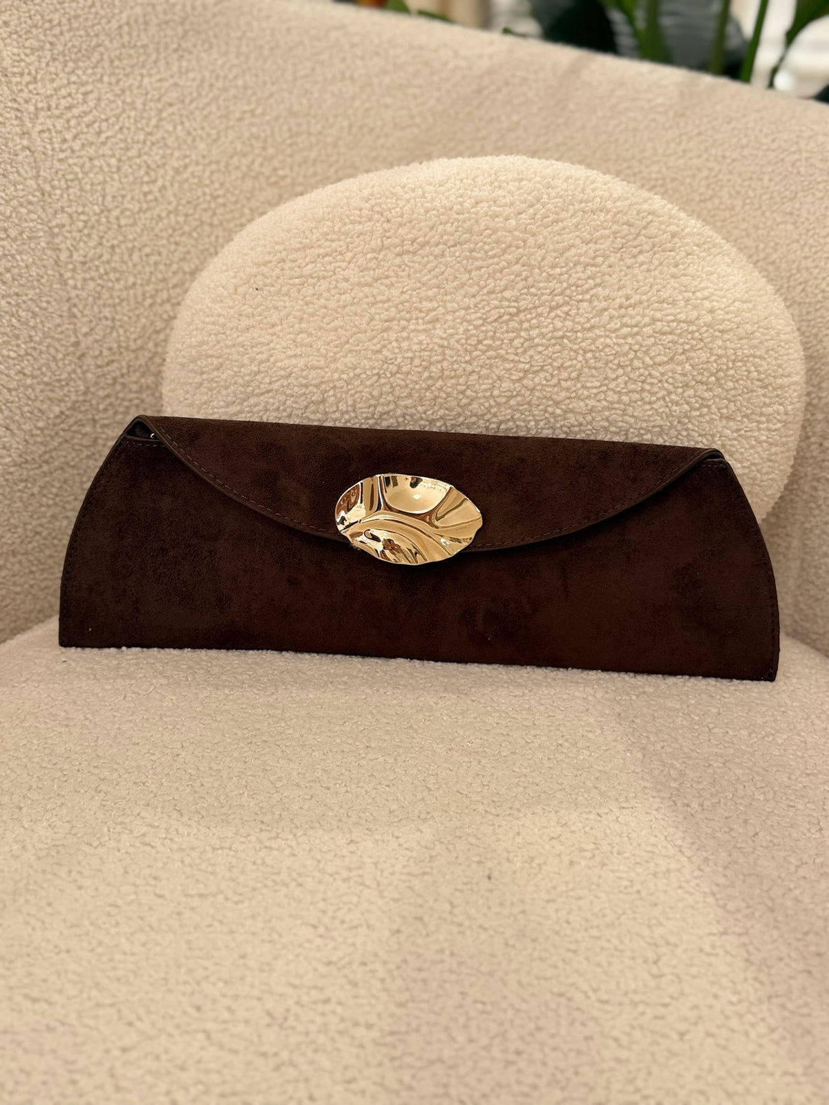 Amparo | Bolso cartera - Marrón