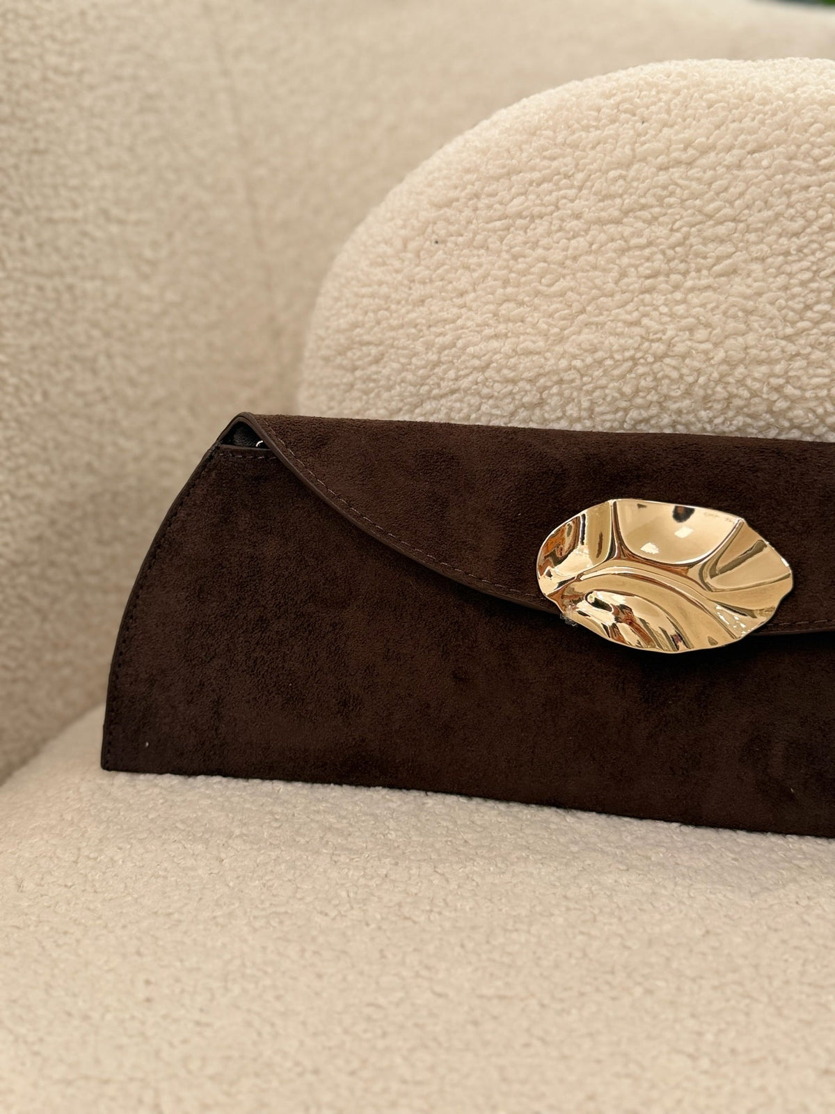 Amparo | Bolso cartera - Marrón