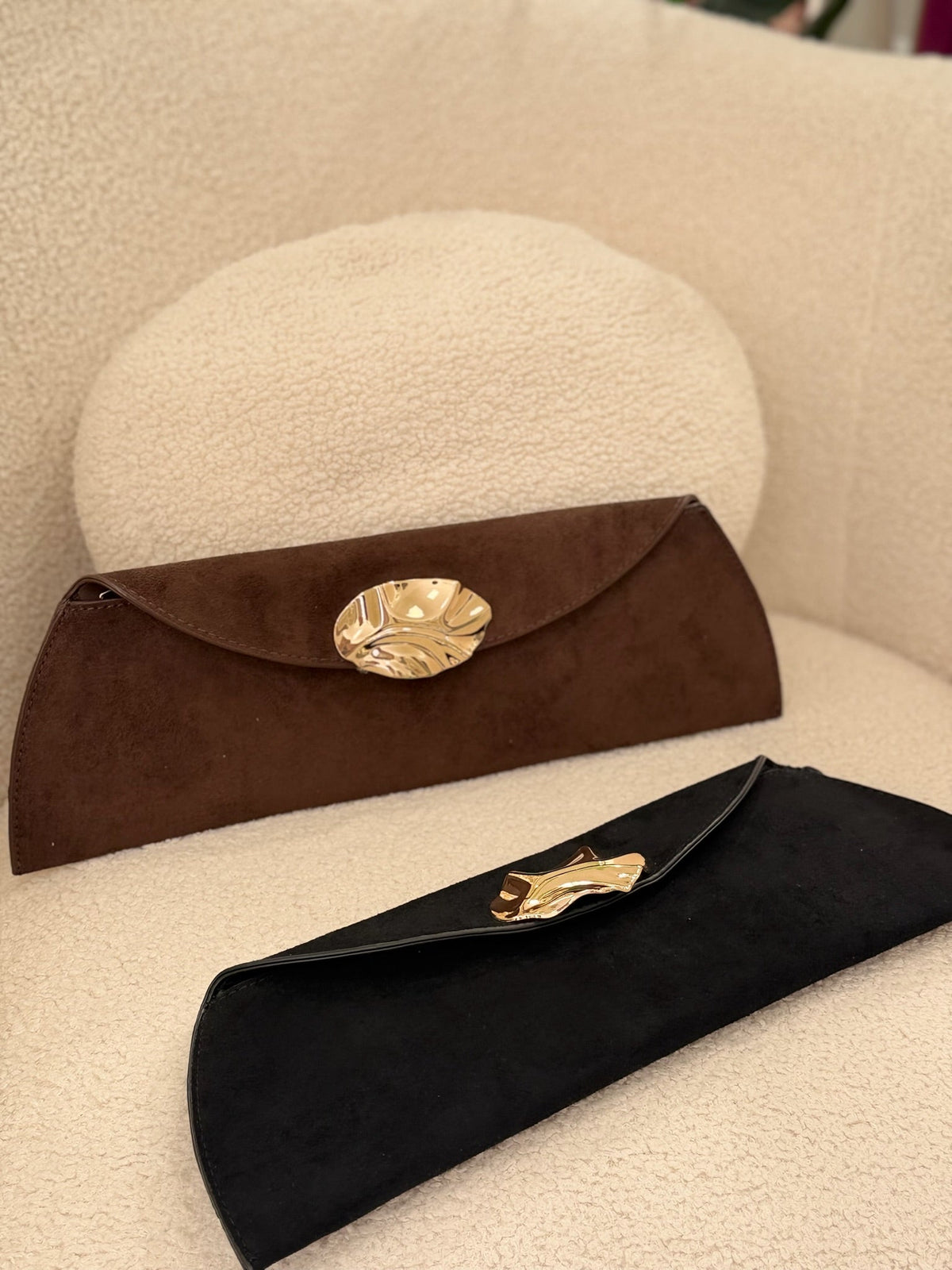Amparo | Bolso cartera - Marrón