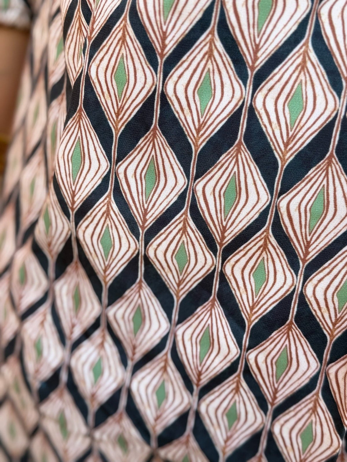 Isabel | Conjunto de blazer y pantalón - Estampado geométrico