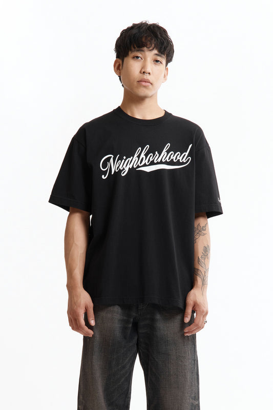 **Camiseta NH AW25 de Manga Corta – Negra**