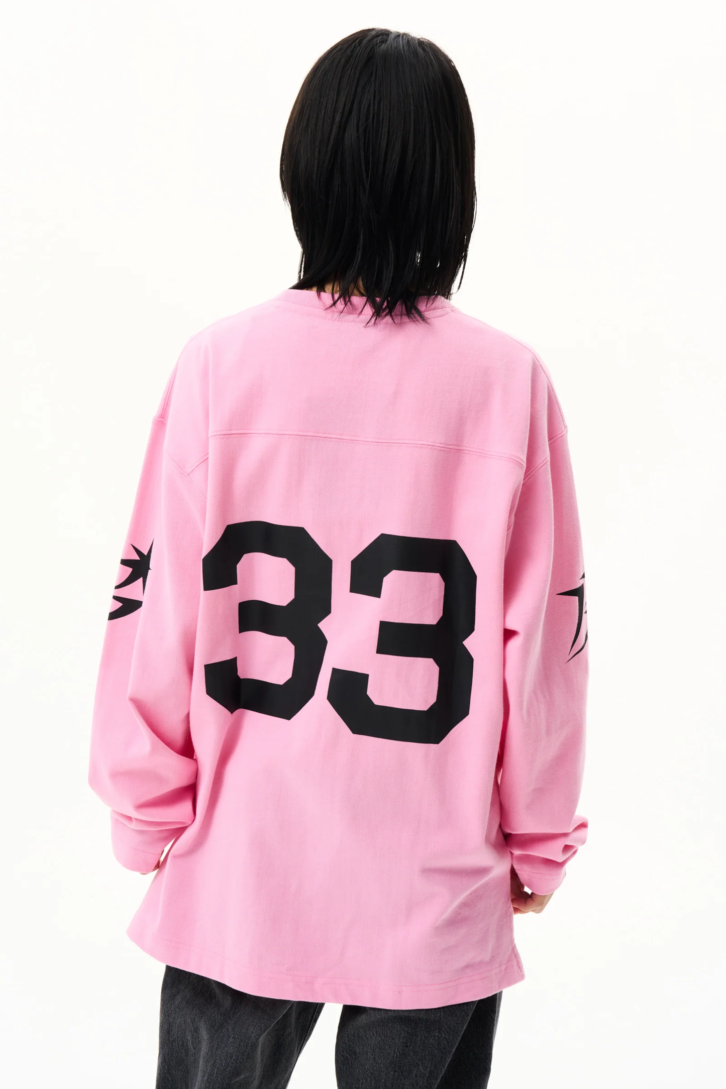 Cotton Football Shirt Pink