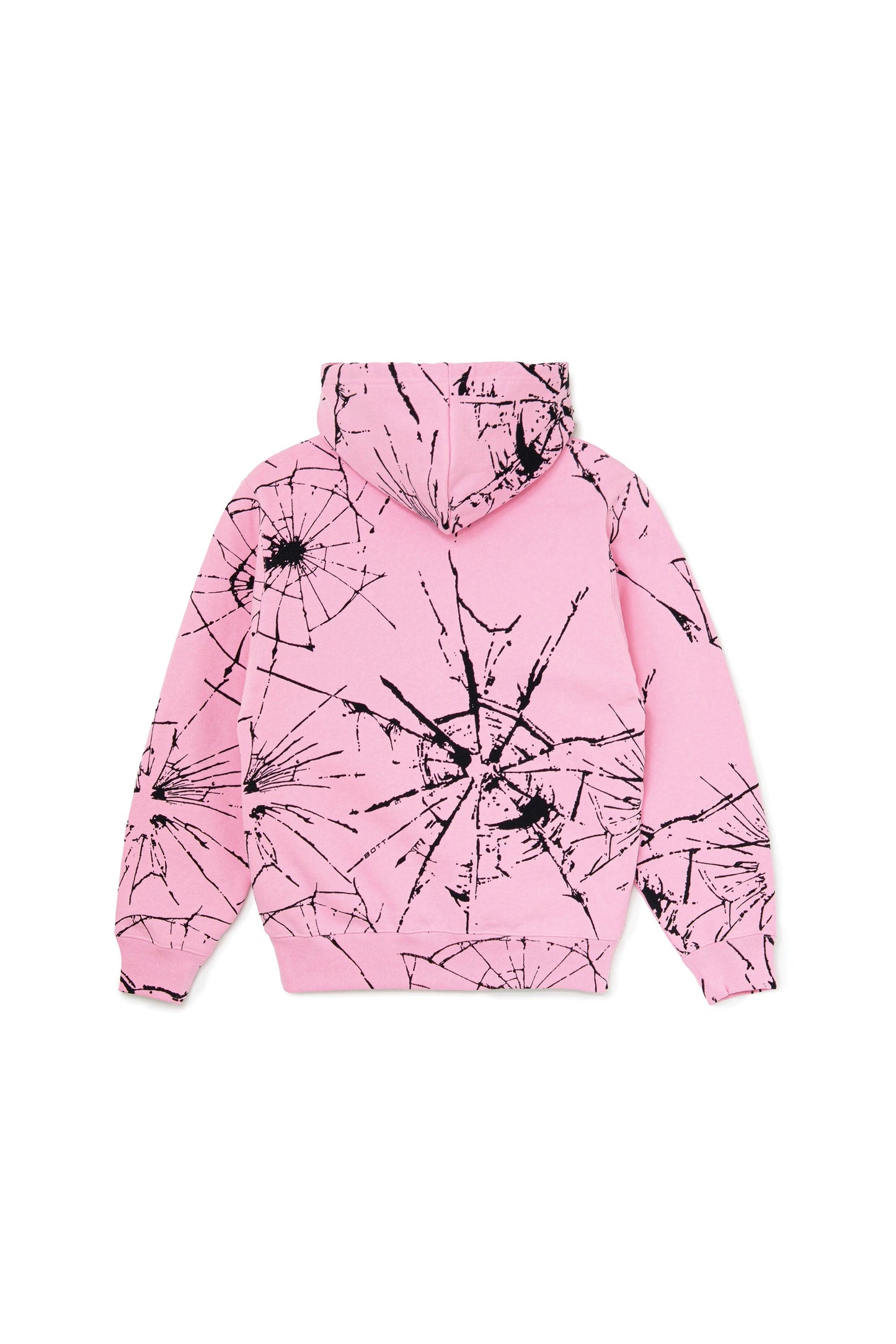 Sudadera Shattered con Capucha y Cremallera – Rosa