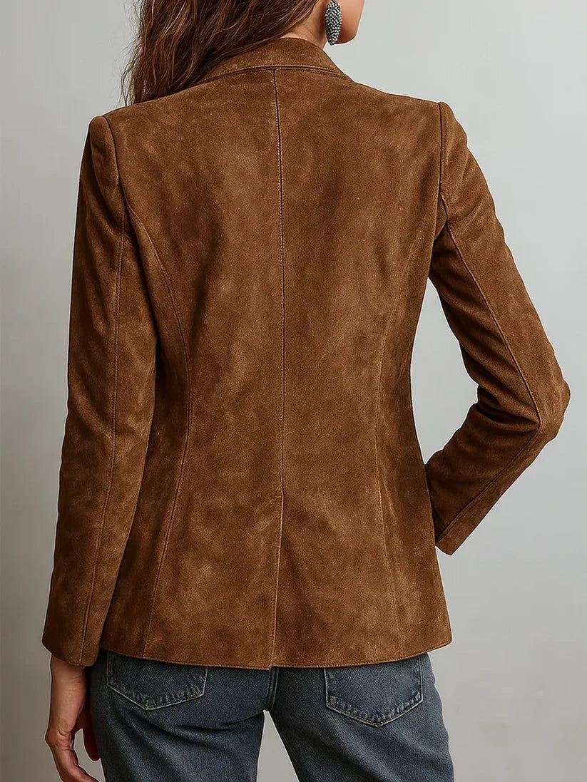 Cristina | Blazer vintage - Marrón