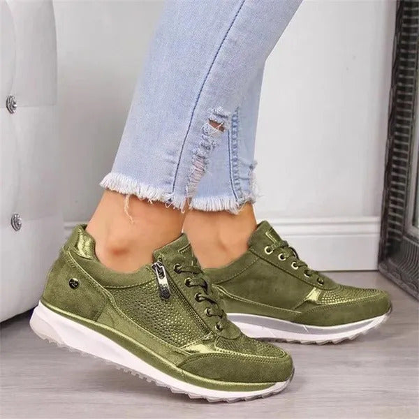 Elena | Zapatos cómodos con cremallera