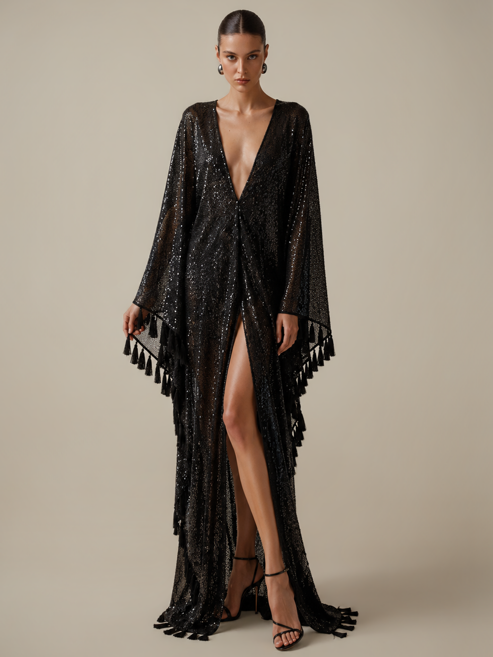 zabri Shinny Dress