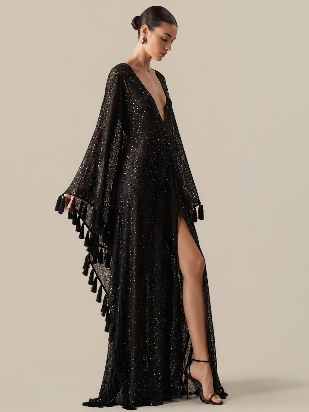 zabri Shinny Dress
