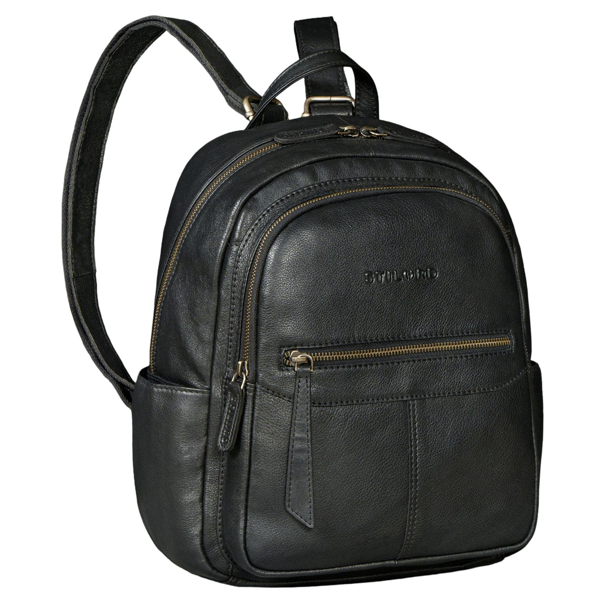 "Lisa" Mochila Mujer Piel Mediana Para Tablet 13 Pulgadas