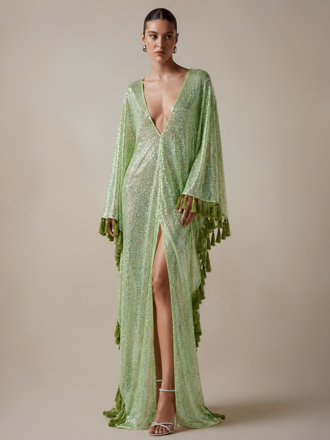 zabri Shinny Dress