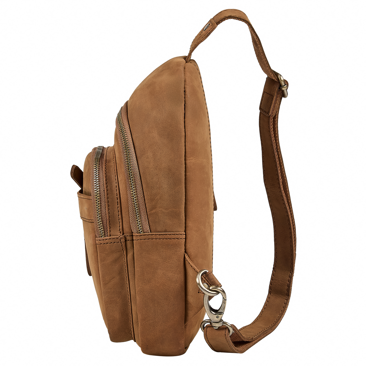 "Montego" 2 En 1 Grande Bolso Pecho Hombre de Piel Genuino