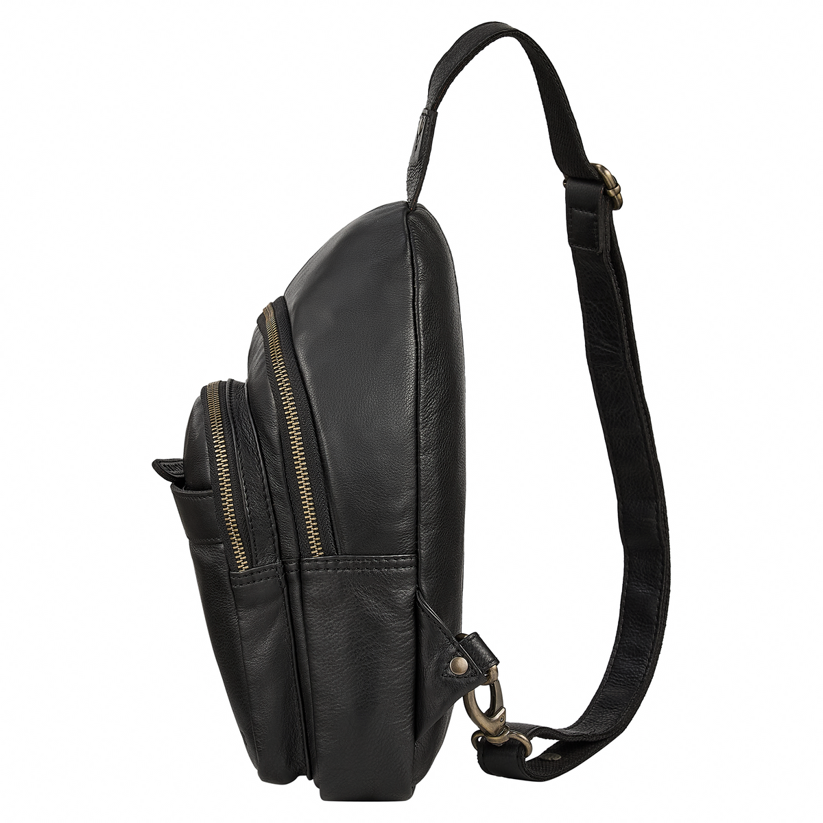 "Montego" 2 En 1 Grande Bolso Pecho Hombre de Piel Genuino