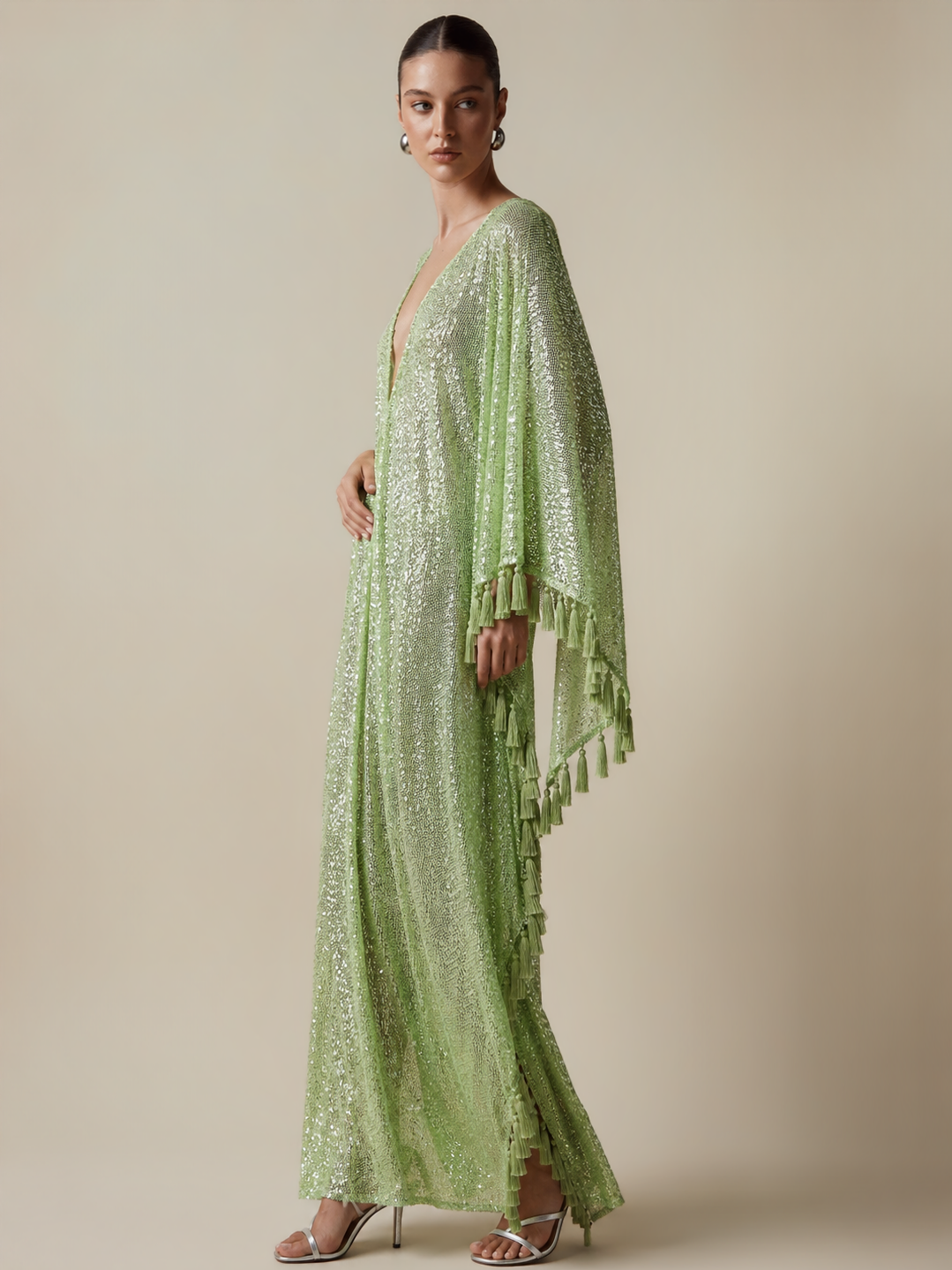 zabri Shinny Dress