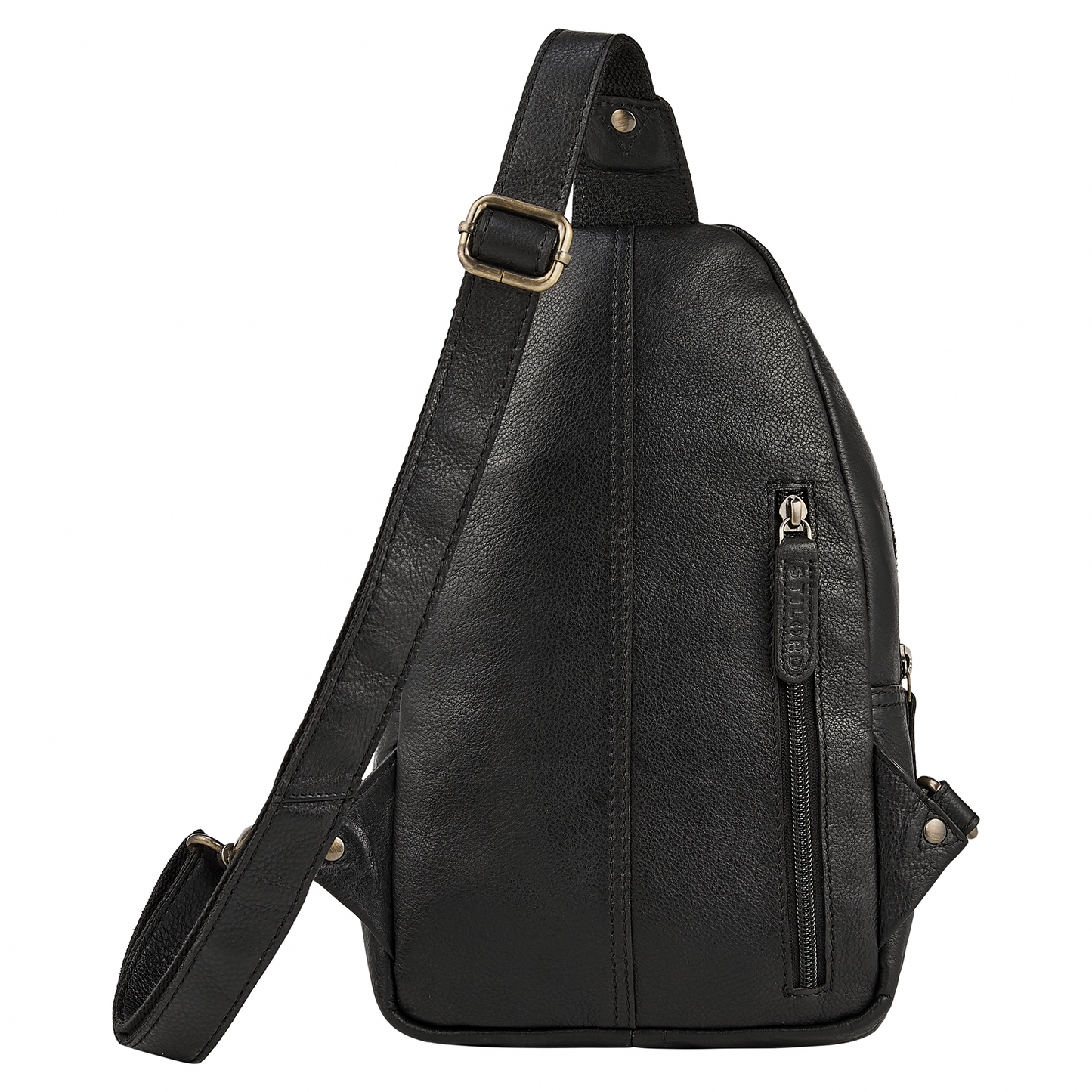 "Montego" 2 En 1 Grande Bolso Pecho Hombre de Piel Genuino